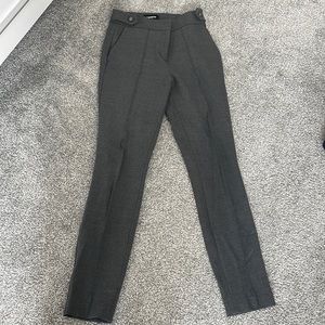 Express skinny work pant - dark grey